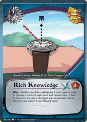 Rich Knowledge - M-US092 - Uncommon - Unlimited Edition - Diamond Foil