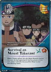 Survival on Mount Takurami - M-301 - Common - Unlimited Edition - Diamond Foil