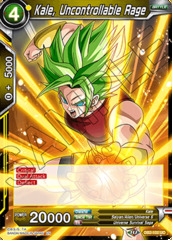 Kale, Uncontrollable Rage - DB2-102 - UC - Foil