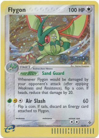 Flygon - 15/97 - Rare - Non Holo Winner Promo