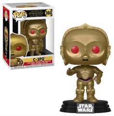 Pop! Star Wars 360: Rise of Skywalker - C-3PO Metallic with Red Eyes