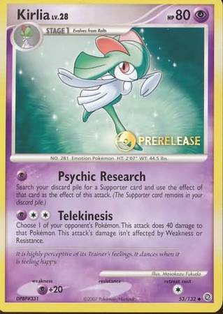 Kirlia - 53/132 - Prerelease Promo
