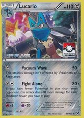 Lucario - 63/124 - Pokemon League Promo (2nd Place)