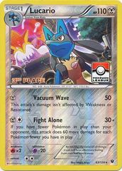 Lucario - 63/124 - Pokemon League Promo (3rd Place)