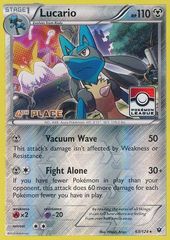 Lucario - 63/124 - Pokemon League Promo (4th Place)