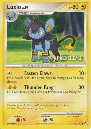 Luxio - 52/130 - Prerelease Promo