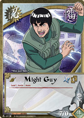 Might Guy - N-437 - Common - 1st Edition - Foil