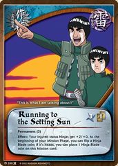 Running to the Setting Sun - M-338 - Common - 1st Edition - Foil