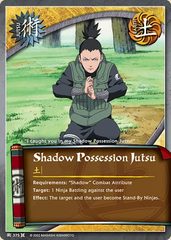 Shadow Possession Jutsu - J-375 - Common - 1st Edition - Foil