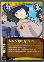 Face Copying Jutsu - J-351 - Common - Unlimited Edition