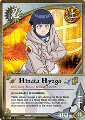 Hinata Hyuga - N-429 - Common - Unlimited Edition