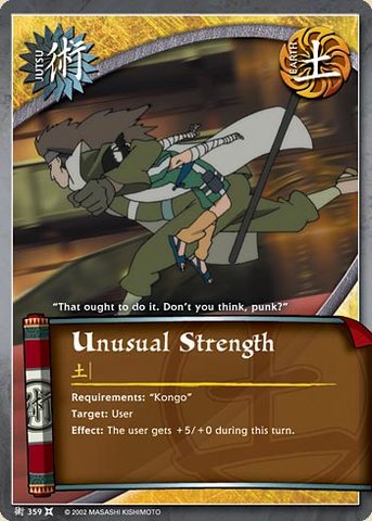 Unusual Strength - J-359 - Common - Unlimited Edition
