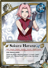 Sakura Haruno - N-449 - Rare - Unlimited Edition