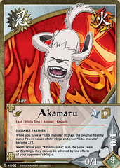 Akamaru - N-435 - Starter Deck - Unlimited Edition