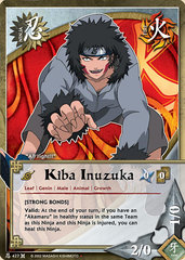 Kiba Inuzuka - N-427 - Starter Deck - Unlimited Edition