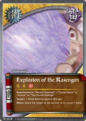 Explosion of the Rasengan - J-382 - Super Rare - Unlimited Edition - Foil