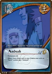 Ambush - M-337 - Uncommon - 1st Edition - Foil