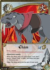 Cham - N-401 - Uncommon - 1st Edition - Foil