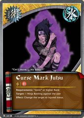 Curse Mark Jutsu - J-369 - Uncommon - 1st Edition - Foil