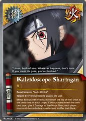 Kaleidoscope Sharingan - J-381 - Uncommon - 1st Edition - Foil