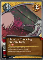 Hundred Blooming Flowers Jutsu - J-360 - Uncommon - Unlimited Edition