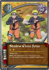 Shadow Clone Jutsu - J-363 - Uncommon - Unlimited Edition