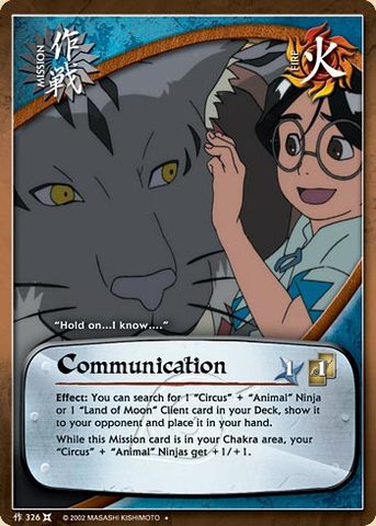 Communication - M-326 - Uncommon - Unlimited Edition - Foil
