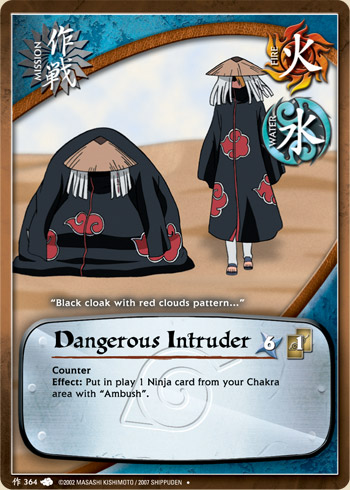 Dangerous Intruder - M-364 - Uncommon - 1st Edition - Foil