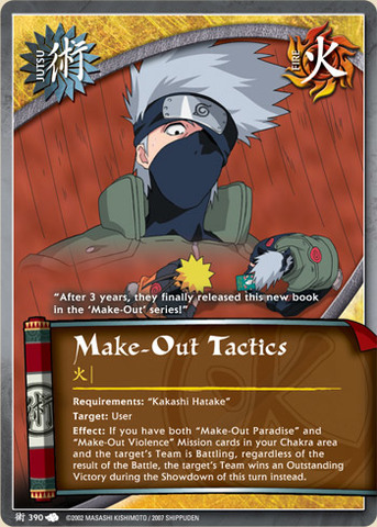 Make-Out Tactics - J-390 - Common - 1st Edition - Foil