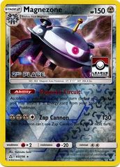 Magnezone - 83/156 - Reverse Holo - 2nd Place League Challenge Promo