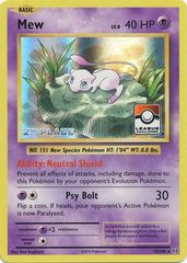 Mew - 53/108 - Holo Rare - 2nd Place League Challenge Promo