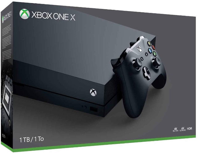 Xbox One X Console - Black  1TB
