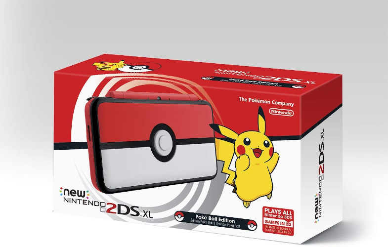 New Nintendo 2DS XL Poke ball