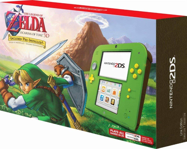 Nintendo 2DS Zelda Ocarina of Time Edition