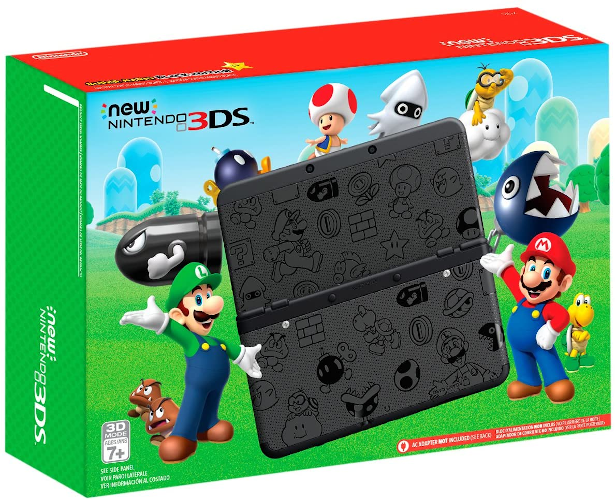 New Nintendo 3DS Super Mario Black Edition