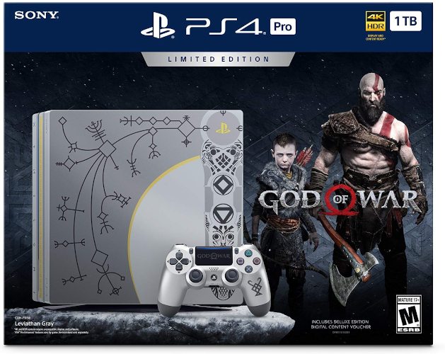 Playstation 4 1TB God of War Console