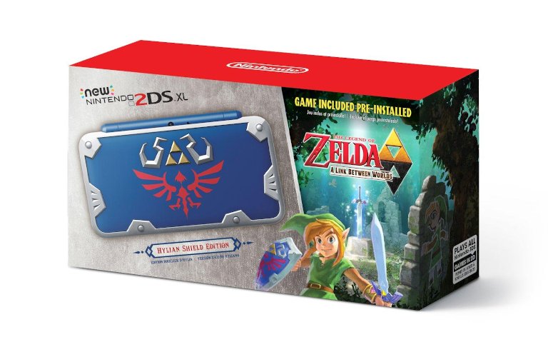 New Nintendo 2DS XL Hylian Shield