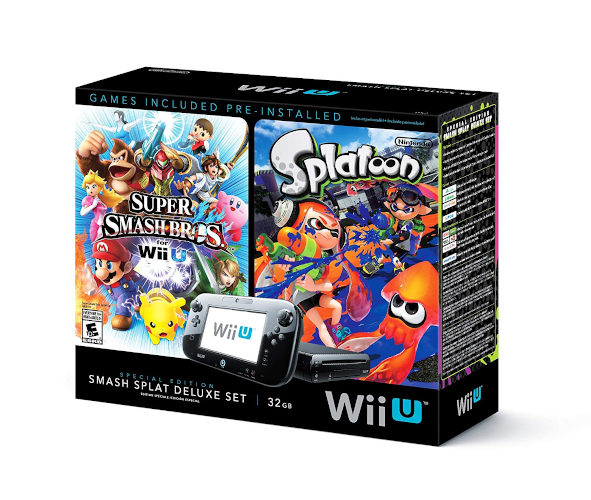 Wii U Console Deluxe: Smash Splat Edition