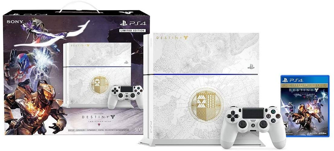 Playstation 4 500GB Destiny Taken King Console Bundle