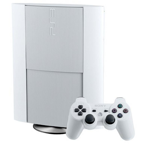 Playstation 3 Slim System 500GB White