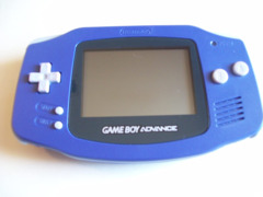 Blue Game Boy Advance System