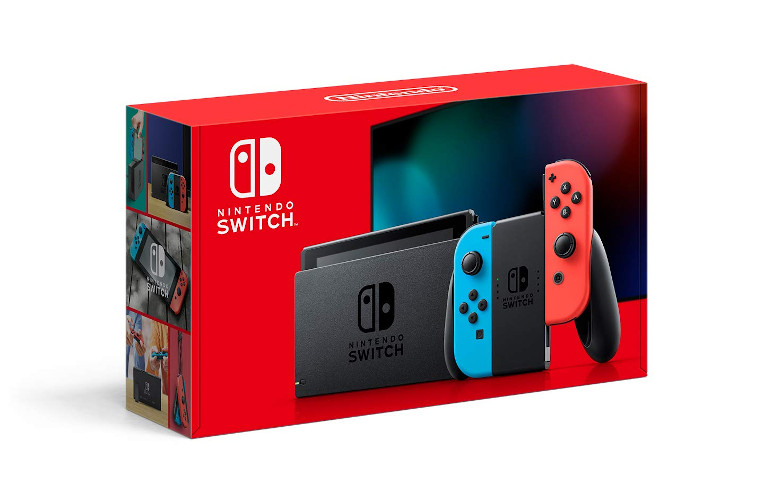 Nintendo Switch with Red and Blue Joy-Con [Version 2]
