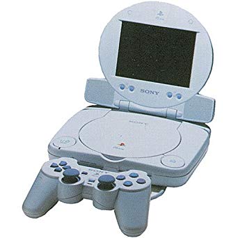 PSOne Slim Console and LCD Screen Combo
