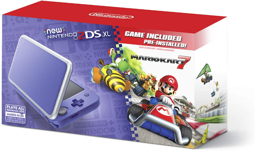 New Nintendo 2DS XL Purple & Silver