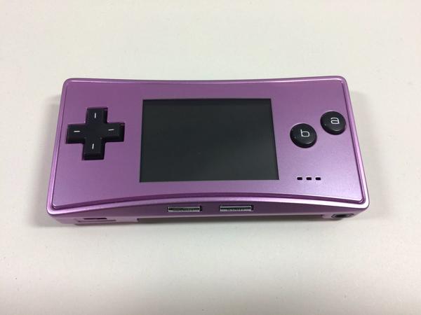 JP GBA Micro [Purple Pink Edition]