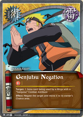 Genjutsu Negation - J-489 - Uncommon - 1st Edition - Foil