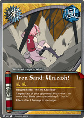 Iron Sand: Unleash! - J-467 - Common - 1st Edition - Foil