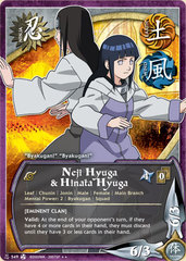 Neji Hyuga & Hinata Hyuga - N-549 - Rare - 1st Edition - Foil