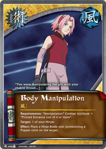 Body Manipulation - J-468 - Common - Unlimited Edition