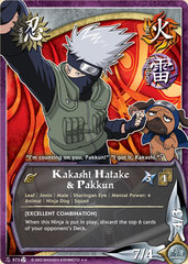 Kakashi Hatake & Pakkun - N-573 - Rare - Unlimited Edition